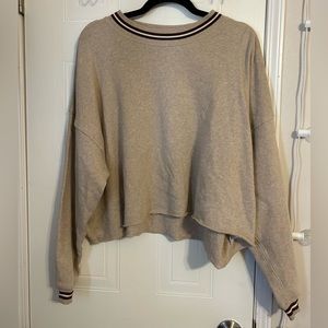 American Eagle cropped sweatshirt